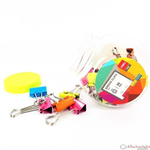 Deli Colourful Binder Clips
