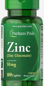 Puritan's Pride Zinc 50mg x 100 tabs - request current price on allschoolabs.com