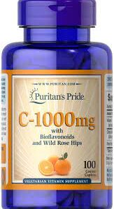 Puritan's Pride Vitamin C-1000 x 100tabs - request current price on allschoolabs.com