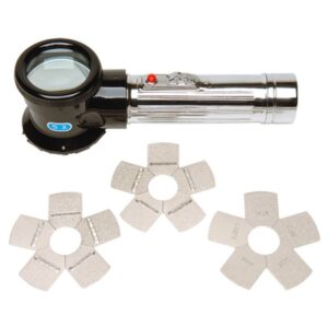 Elcometer 127 Keane-Tator Surface Comparators & Magnifier