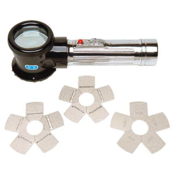 Elcometer 127 Keane-Tator Surface Comparators & Magnifier