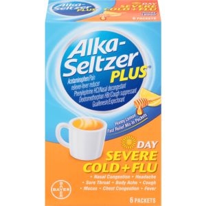 Alka-Seltzer Plus Day Severe Cold & Flu Powder (Berry Fusion) X 6 - request current price on allschoolabs.com