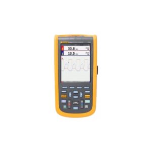 Fluke 123B Industrial ScopeMeter Hand-Held Oscilloscope, 2 Channel, 20MHz