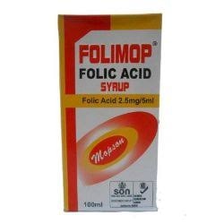 Folimop Folic Acid Syrup - request current price on allschoolabs.com