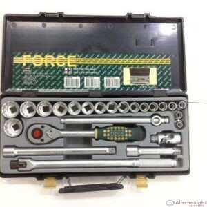 FORCE 4243S-9 24PC 1/2?DR. 12P INCHES SOCKET SET