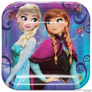 Frozen 2 Square 7′ Square Paper Plate