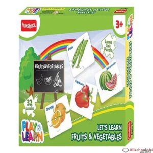 Funskool Let’s Learn Fruits and Vegetables Puzzles