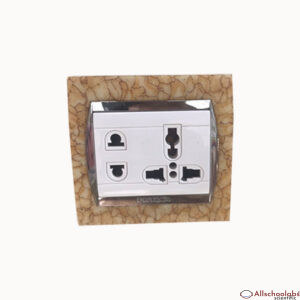 13A Futina Socket (Marble Gold)