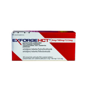 Exforge HCT 5mg/160mg/12.5mg x 28 - request current price on allschoolabs.com