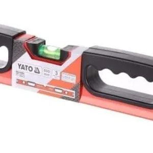 YATO YT-3022 600MM/24” SPIRIT LEVEL – ALUMINIUM, SHOCK PROOF