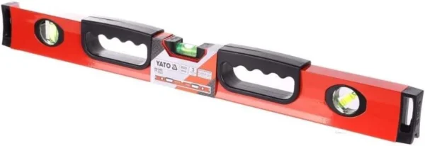 YATO YT-3022 600MM/24” SPIRIT LEVEL – ALUMINIUM, SHOCK PROOF