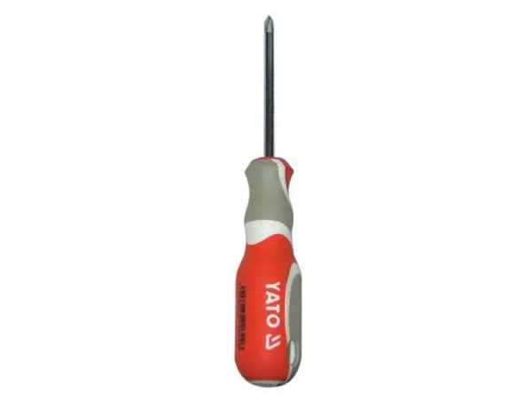 YATO YT-2642 PHILLIPS SCREWDRIVER – MAGNETIC TIP, PH1X75MM SVCM55