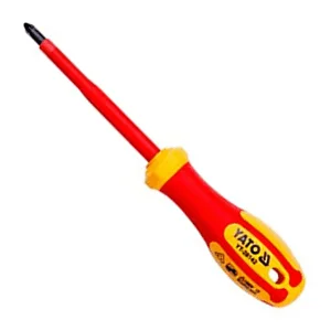 YATO YT-28143 INSULATED PHILLIPS SCREWDRIVER (VDE) – 1000V, PH2x150