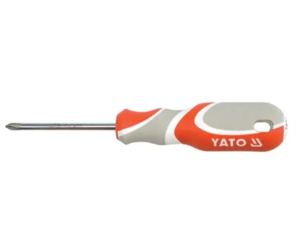 YATO YT-2640 PHILLIPS SCREWDRIVER – MAGNETIC TIP, PH0X75MM SVCM55