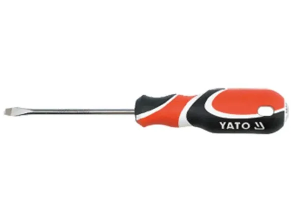YATO YT-2615 SLOTTED SCREWDRIVER – MAGNETIC TIP, 6.5X200MM SVCM55