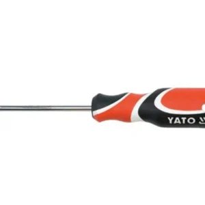 YATO YT-2613 SLOTTED SCREWDRIVER – MAGNETIC TIP, 6.5X100MM SVCM55