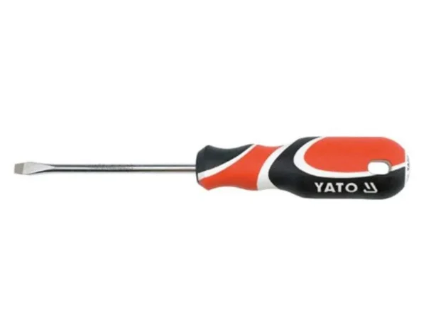 YATO YT-2613 SLOTTED SCREWDRIVER – MAGNETIC TIP, 6.5X100MM SVCM55