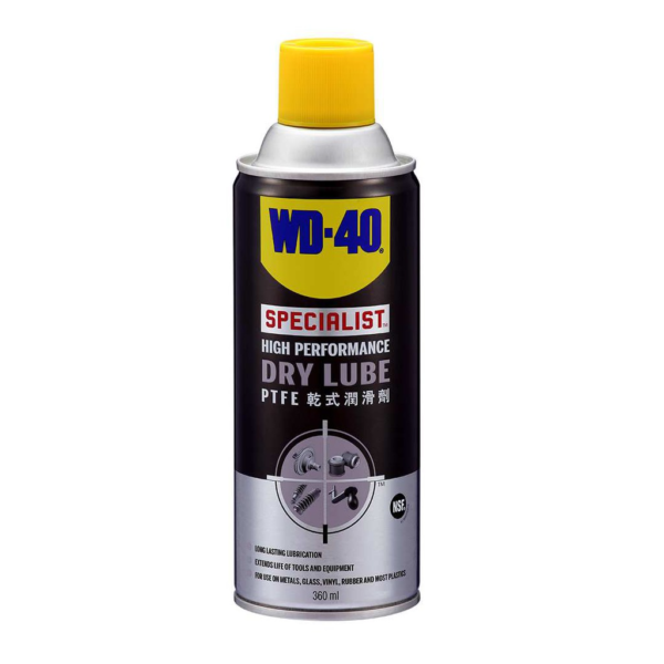 WD-40 High Performance Dry Lube PTFE 360ml (WDSPLDL360)