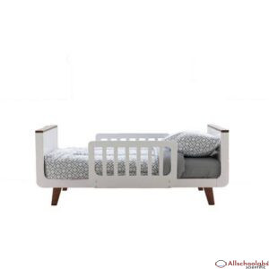 New Little Partners Mod Toddlers Bed (Early Grey-White)