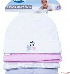 Premia 4 Pack Baby Hats