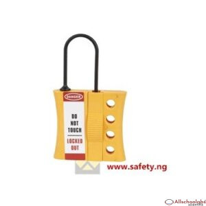Insulated Lockout Slider Hasp ? 4 Holes, 3mm Shackle