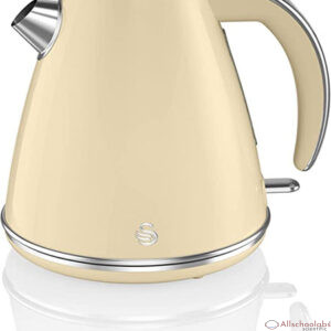 Swan Retro 1.5 Litre Jug Kettle, Cream ? SK19020CN