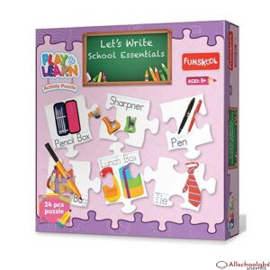 Funskool Let’s Learn Mini School Essentials Puzzle