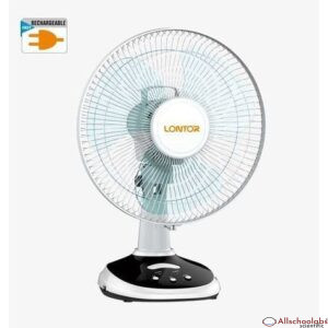 Lontor Rechargeable Table Fan 12 inches