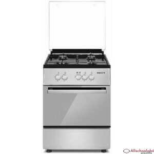 Maxi 6060 4-Burner Basic Gas Cooker Basic Black