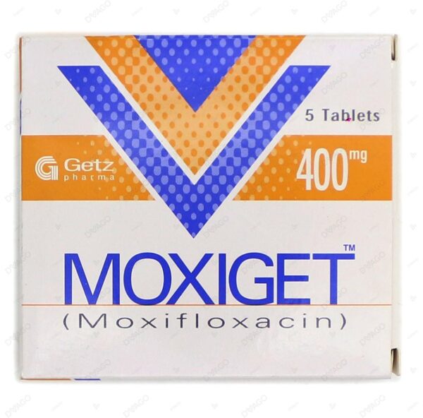 Moxiget (moxifloxacin 400mg) - request current price on allschoolabs.com