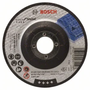 BOSCH  2608600005 4.5? METAL CUTTING DISC WITH DEPRESSED CENTER