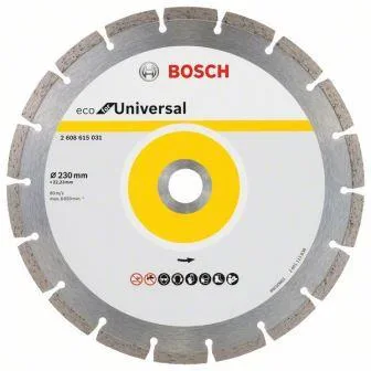 BOSCH 2608615031 230MM ECO FOR UNIVERSAL DIAMOND CUTTING DISC