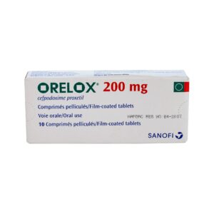 Orelox (Cefpodoxime) 200mg Tabs x10 - request current price on allschoolabs.com