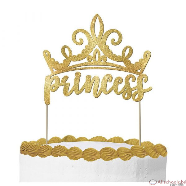 Disney Princess Once Upon A Time Glitter Cake Pick