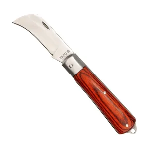 YATO YT-7601 190MM ELECTRICIAN’S FOLDABLE KNIFE, CURVED