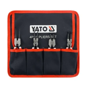 Yato YT-39615 4PCS 7″ (180MM) CIRCLIP PLIERS SET
