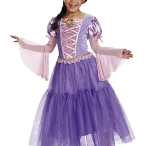 Child Rapunzel Classic Costume- 7-8 Years