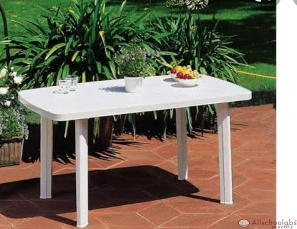 RECTANGLE OUTDOOR PLASTIC TABLE
