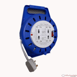 WPI 10METERS 4way  Universal Extension Cable Reel with Overload Protection