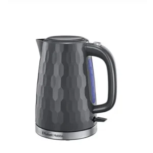 Russell Hobbs Honeycomb Grey Plastic Kettle