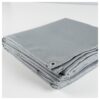 Silicone coated fiberglass fabric fire blanket