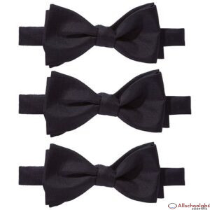 3 Marcel Hughes Bow Tie – Black