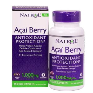 Natrol Acai Berry Antioxidant Protection 1000mg x75 - request current price on allschoolabs.com