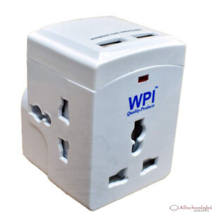WPI 13Amps 3way universal +USB ports Multi Adaptor