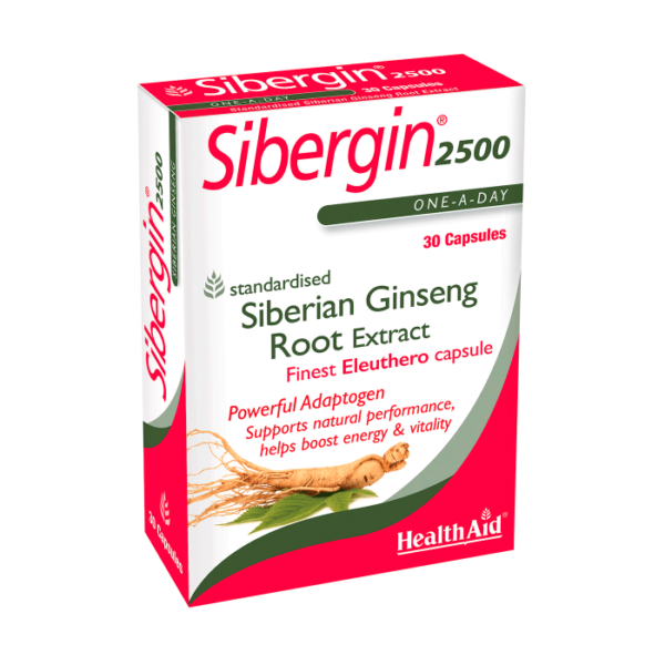 HEALTH AID SIBERGIN GINSENG 2500*30TABS