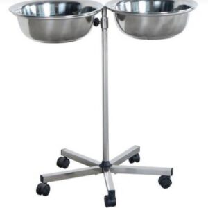 Twin Bowl with Stand
