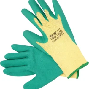 YATO YT-7471 10” LATEX COATED COTTON / PE GLOVES