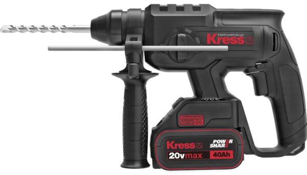 Kress KU390 20V Cordless SDS-plus Brushless Rotary Hammer