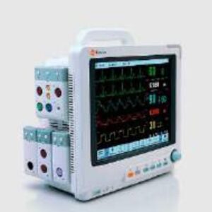 Modular patient monitor (SpO2, NIBP, ECG HR, RESP and TEMP, dual IBP)