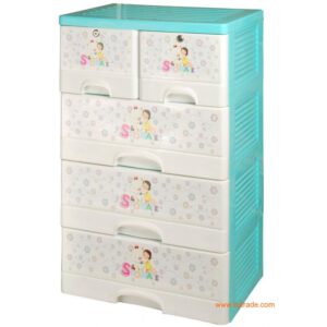 5 set baby plastic cabinet Storage
